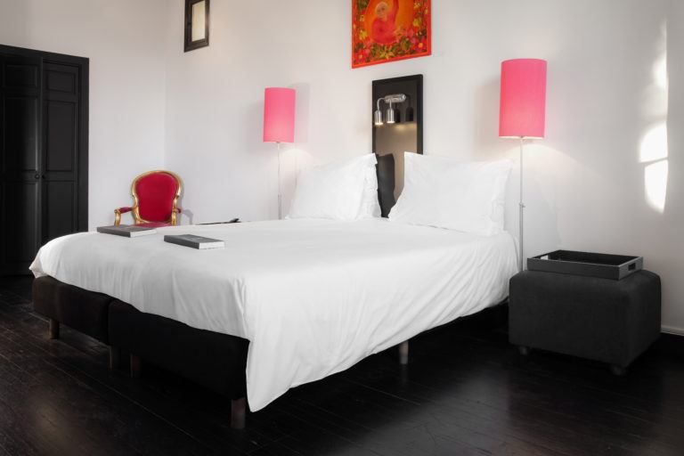 Double room view hotel dordogne