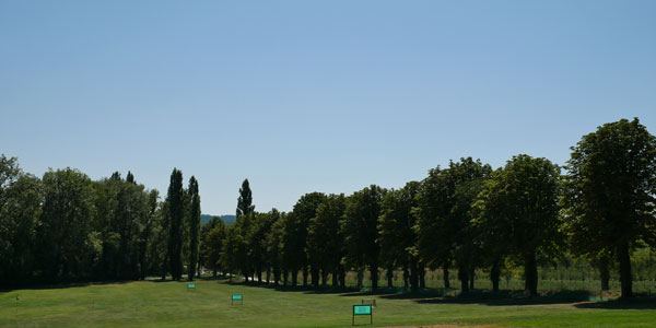 driving range of Golf Hotel chateau les merles