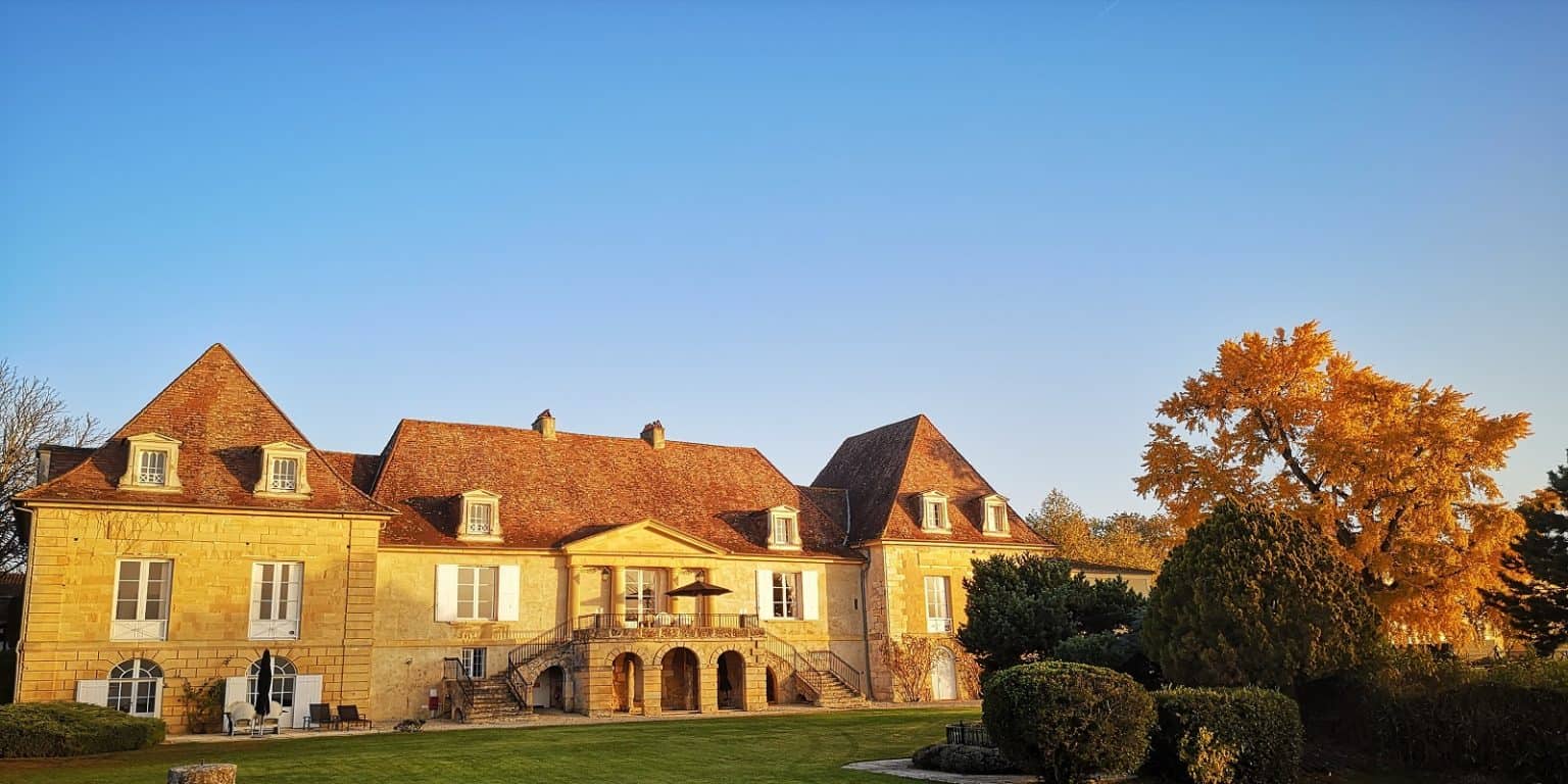 Chateau le Merles en Automne