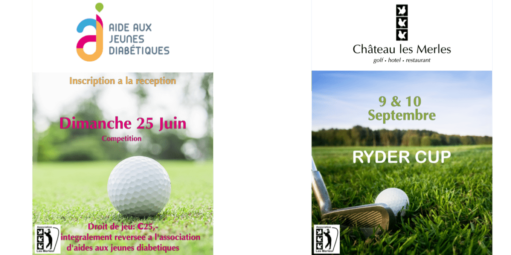 Competition golf Dordogne Bergerac aide aux jeunes diabétiques
